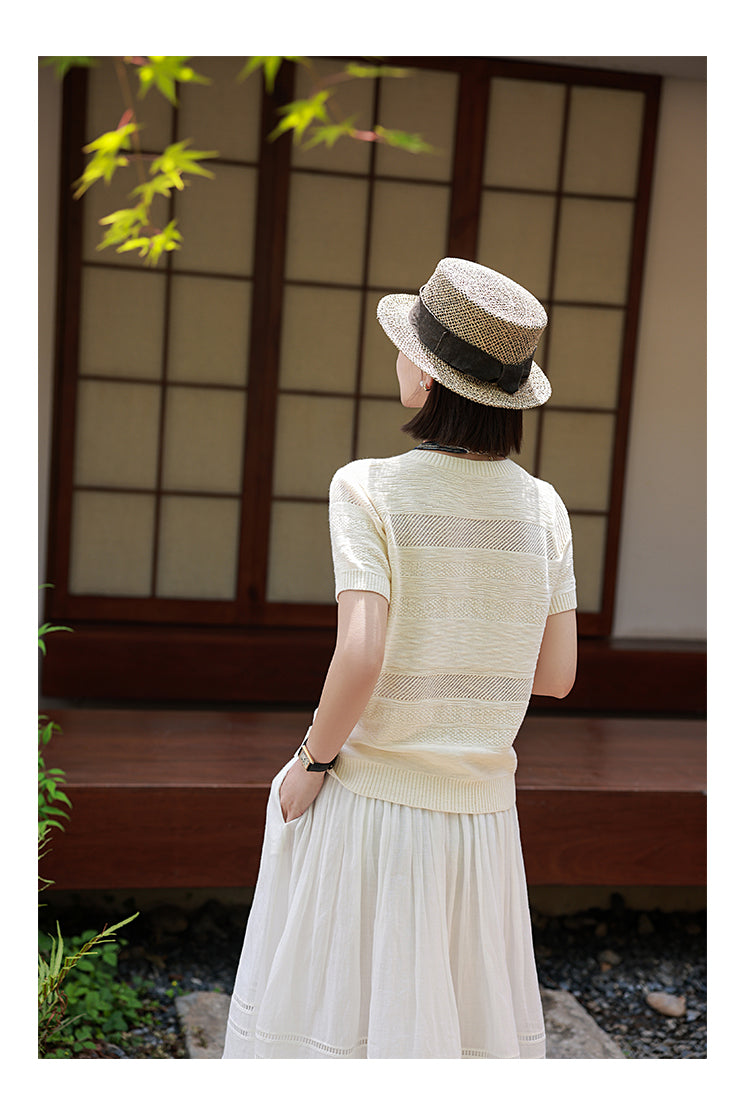Loomlight Jacquard Top