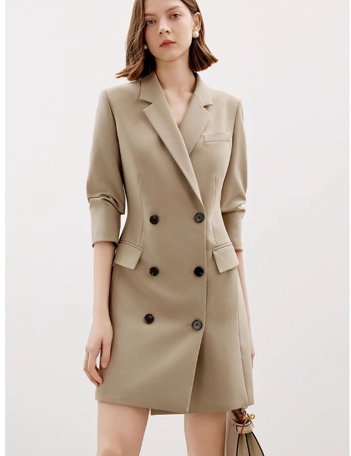 Tailored Allure Blazer Dress