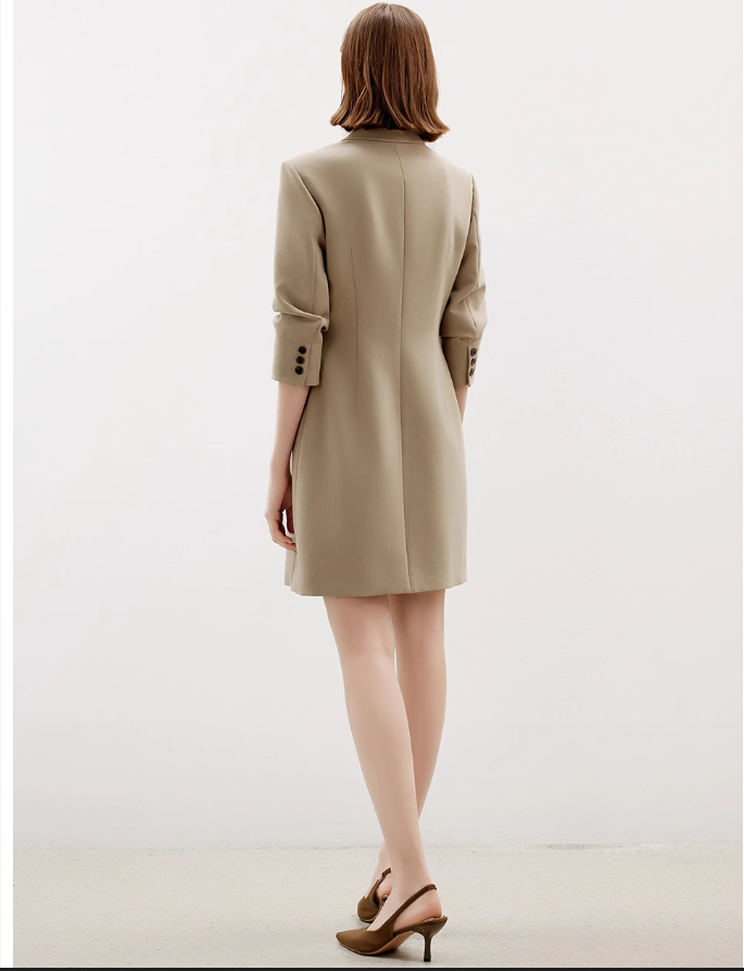 Tailored Allure Blazer Dress