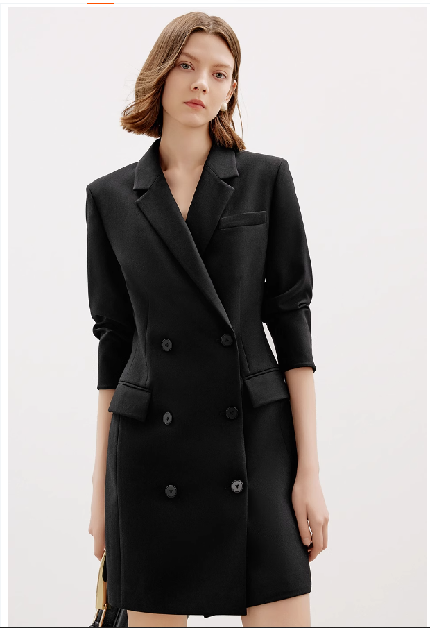 Tailored Allure Blazer Dress