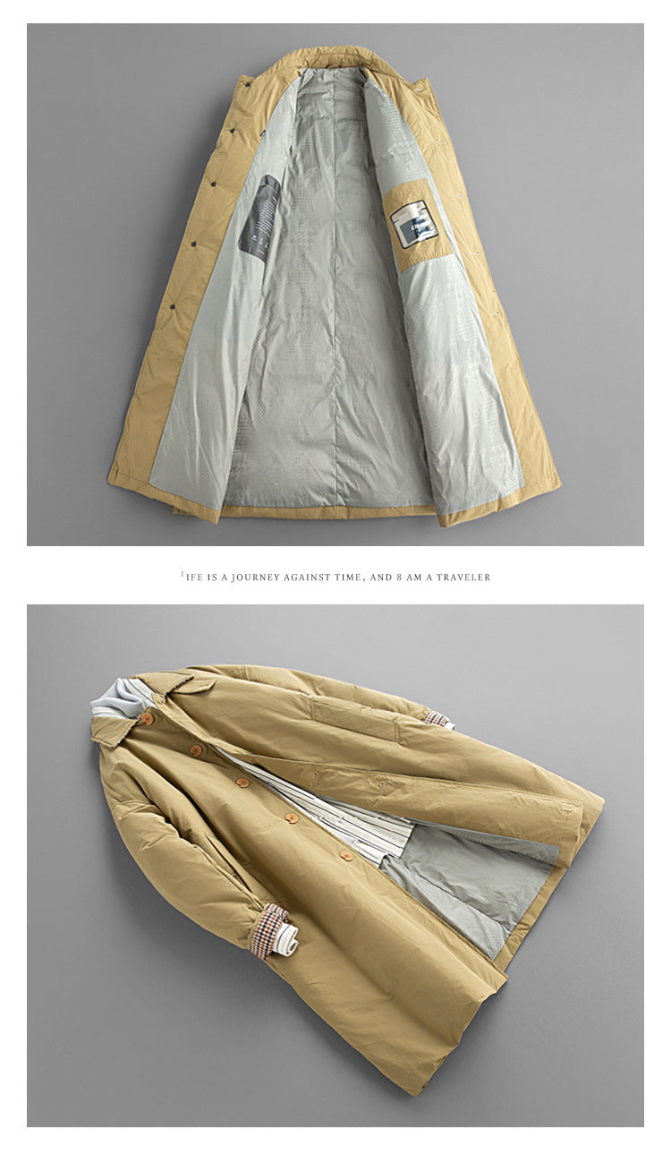The Kensington Plaid Down Coat