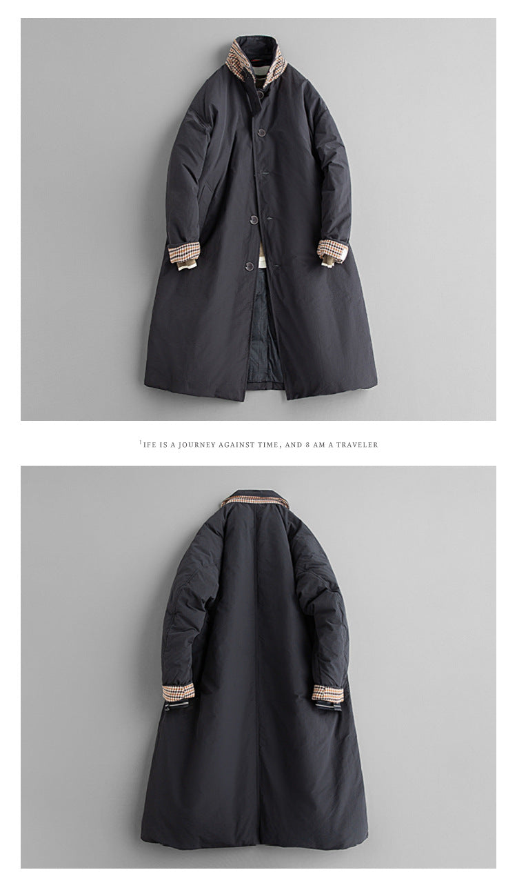 The Kensington Plaid Down Coat