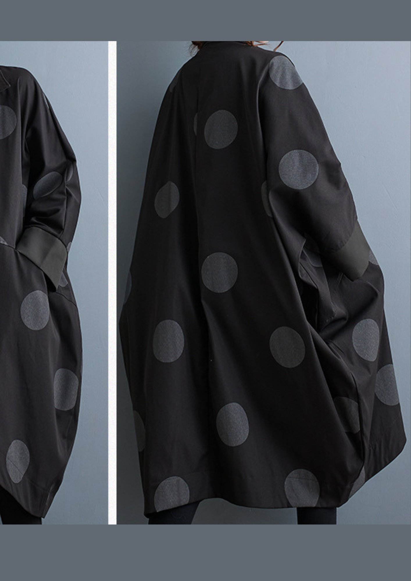 The Polka Breeze Coat