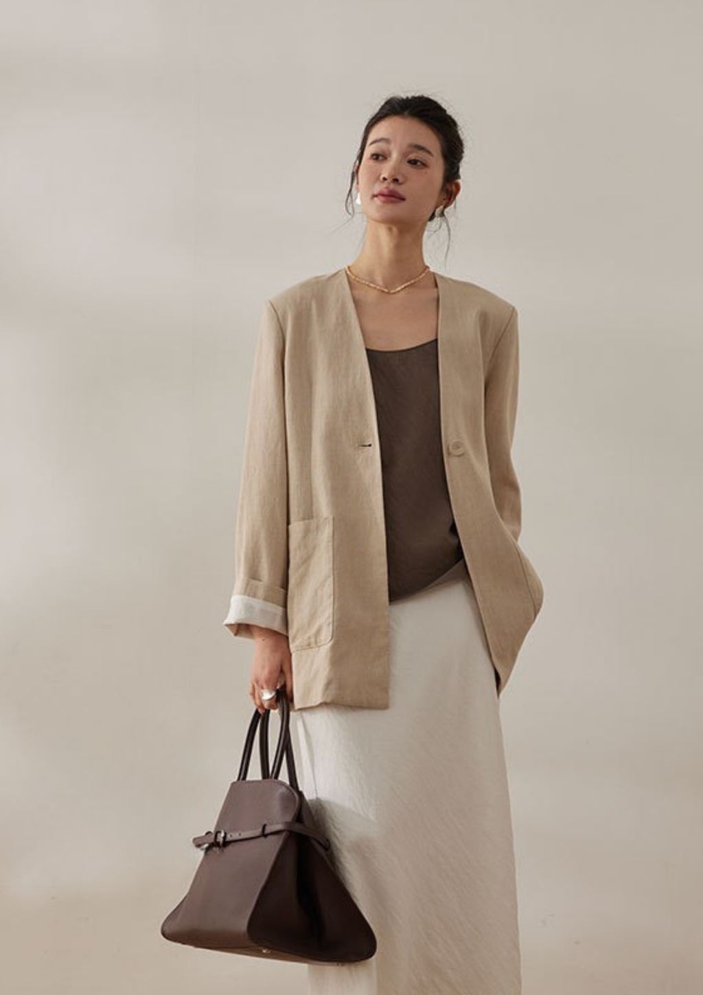 Solea Linen-Look Jacket