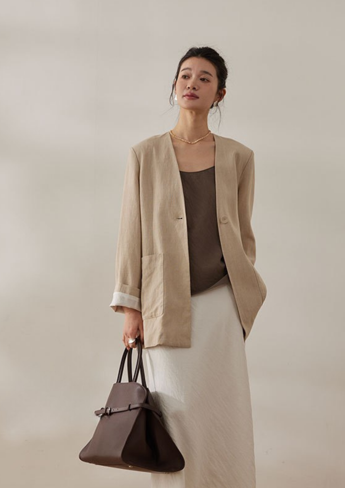 Solea Linen-Look Jacket