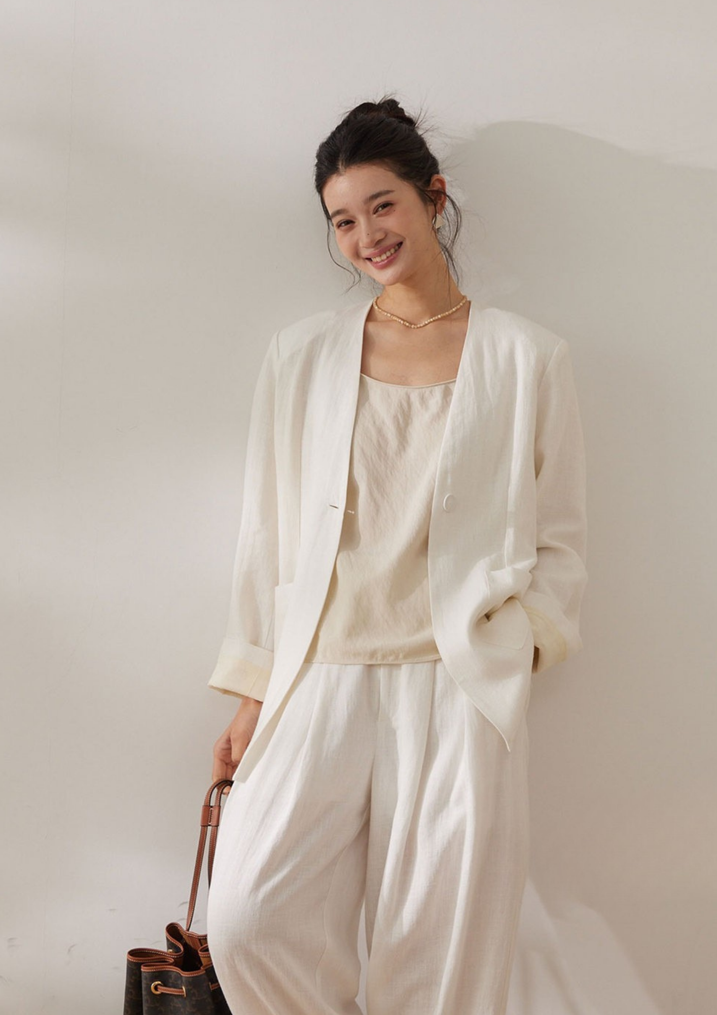 Solea Linen-Look Jacket