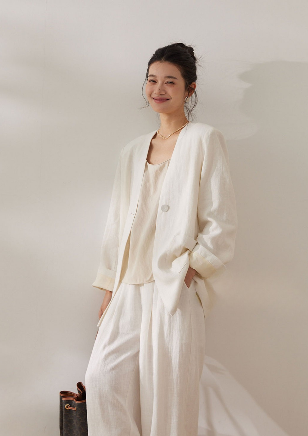 Solea Linen-Look Jacket