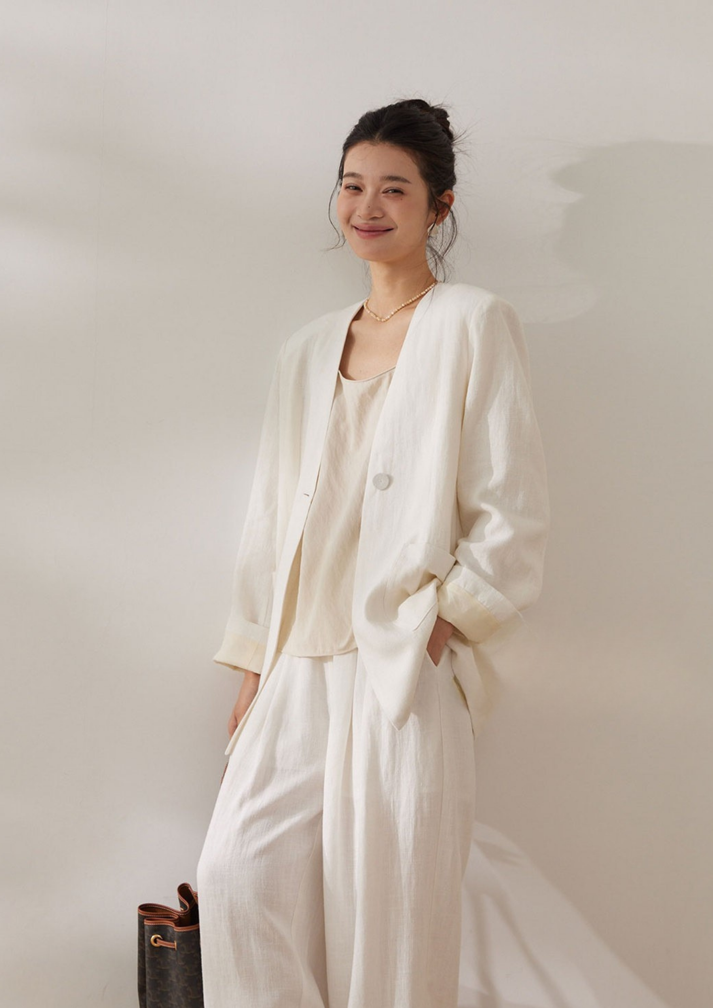 Solea Linen-Look Jacket