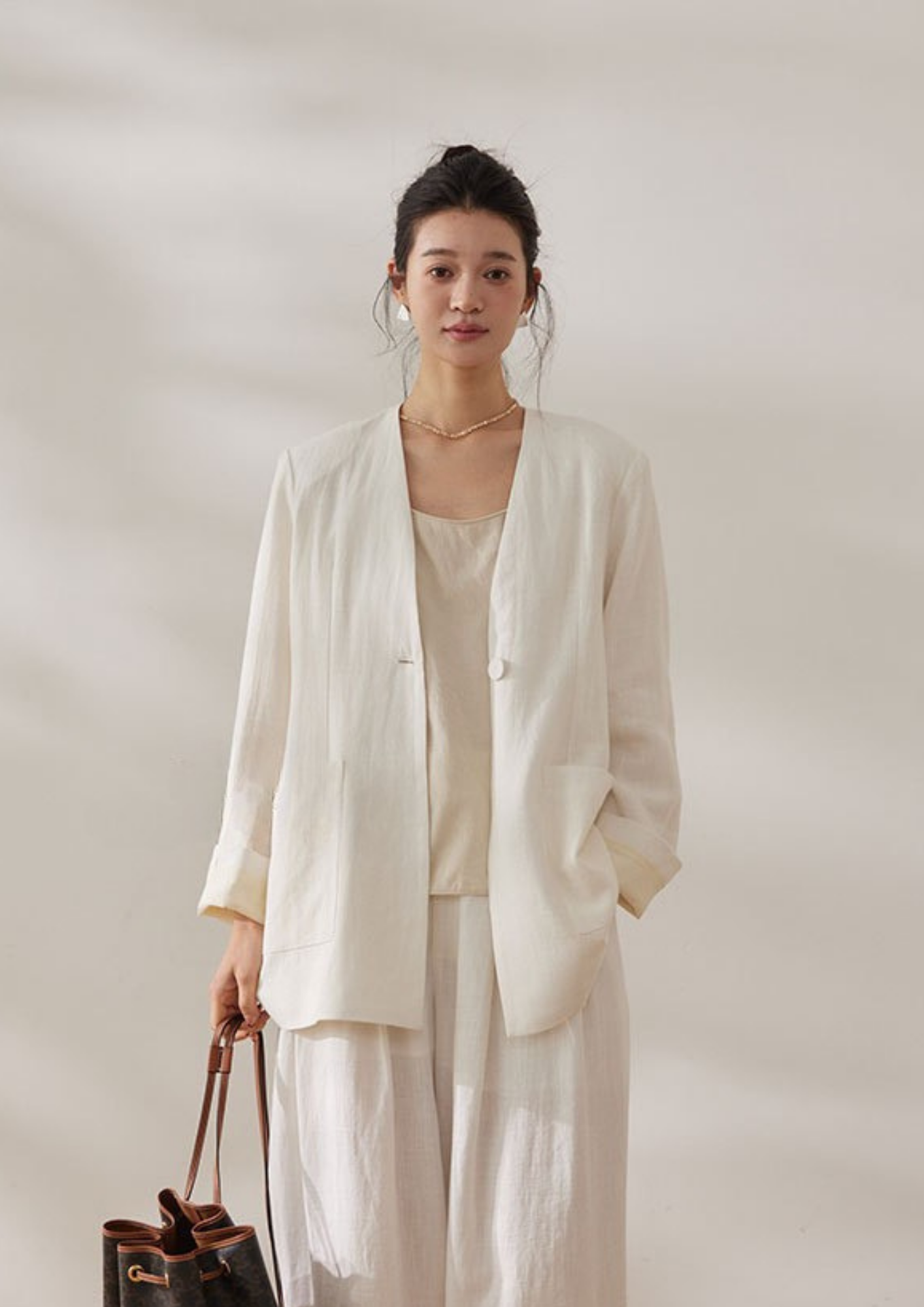 Solea Linen-Look Jacket
