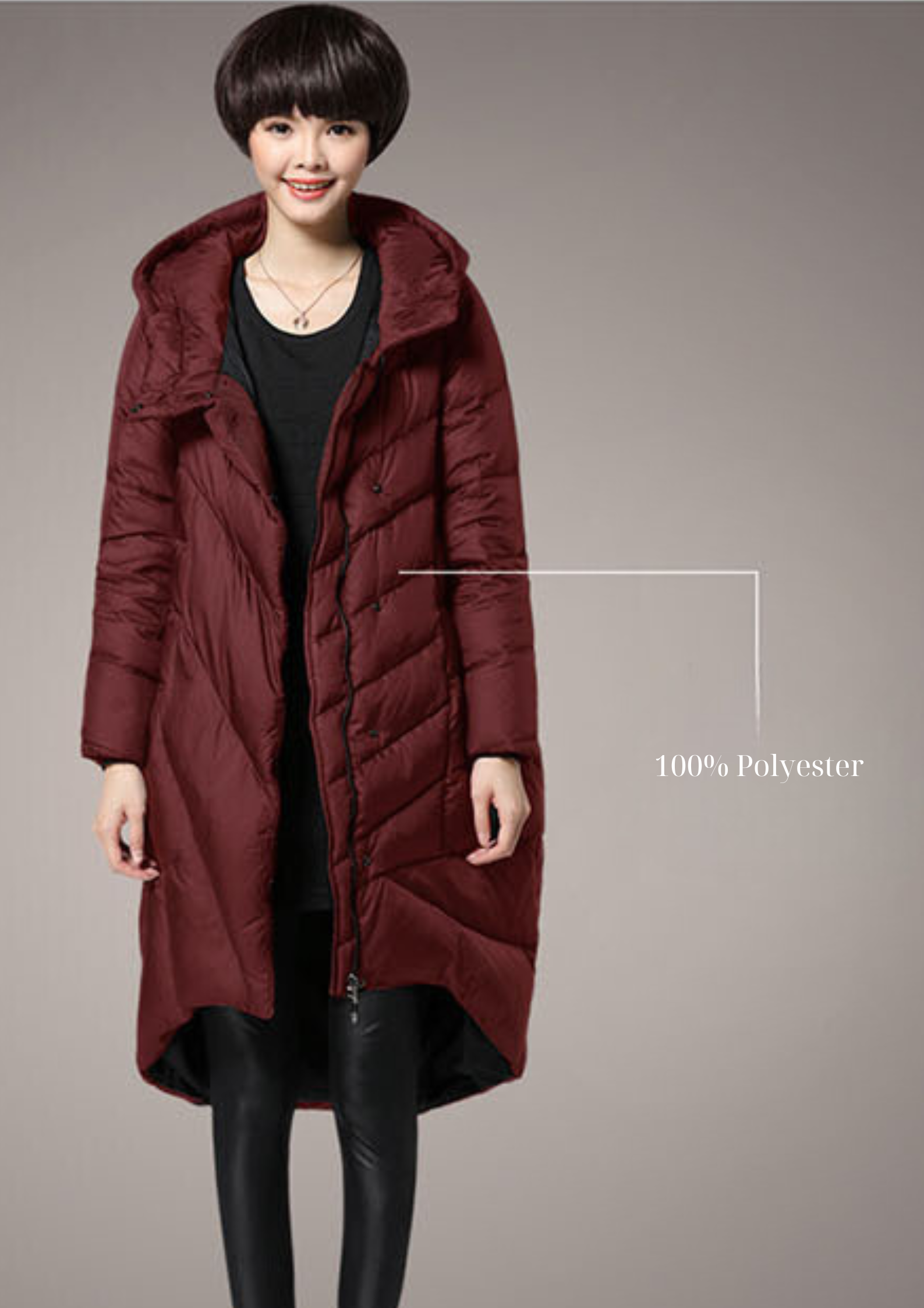 Evoke Loose-Fit Down Coat