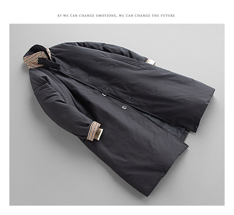 The Kensington Plaid Down Coat