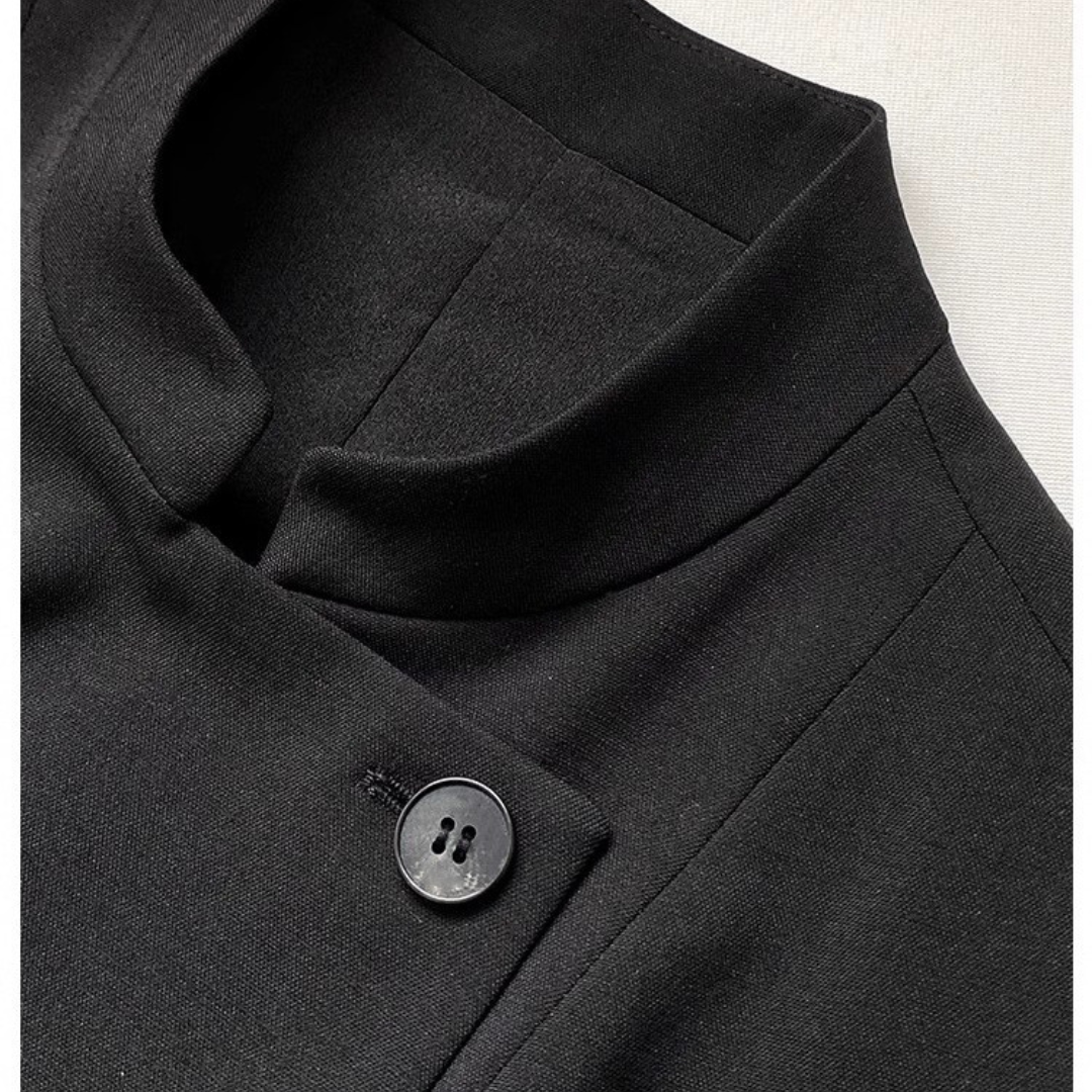 Aurelia Buttoned Elegance
