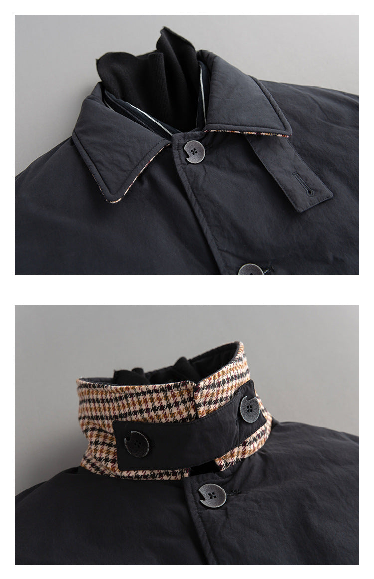 The Kensington Plaid Down Coat