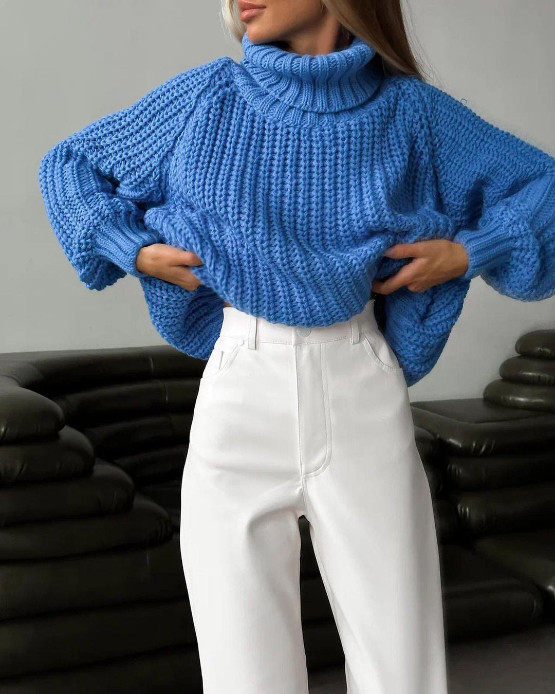 Sleek Knit Turtleneck