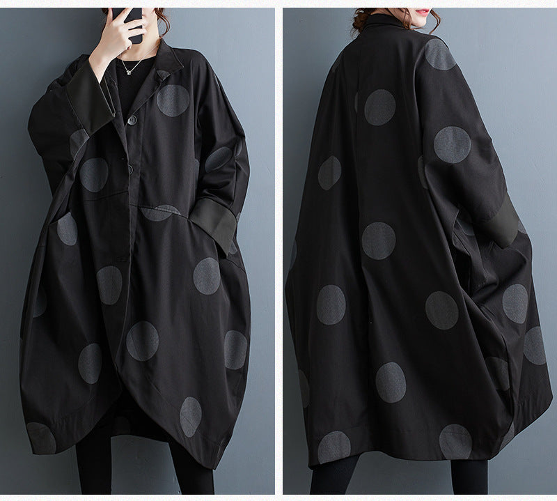 The Polka Breeze Coat