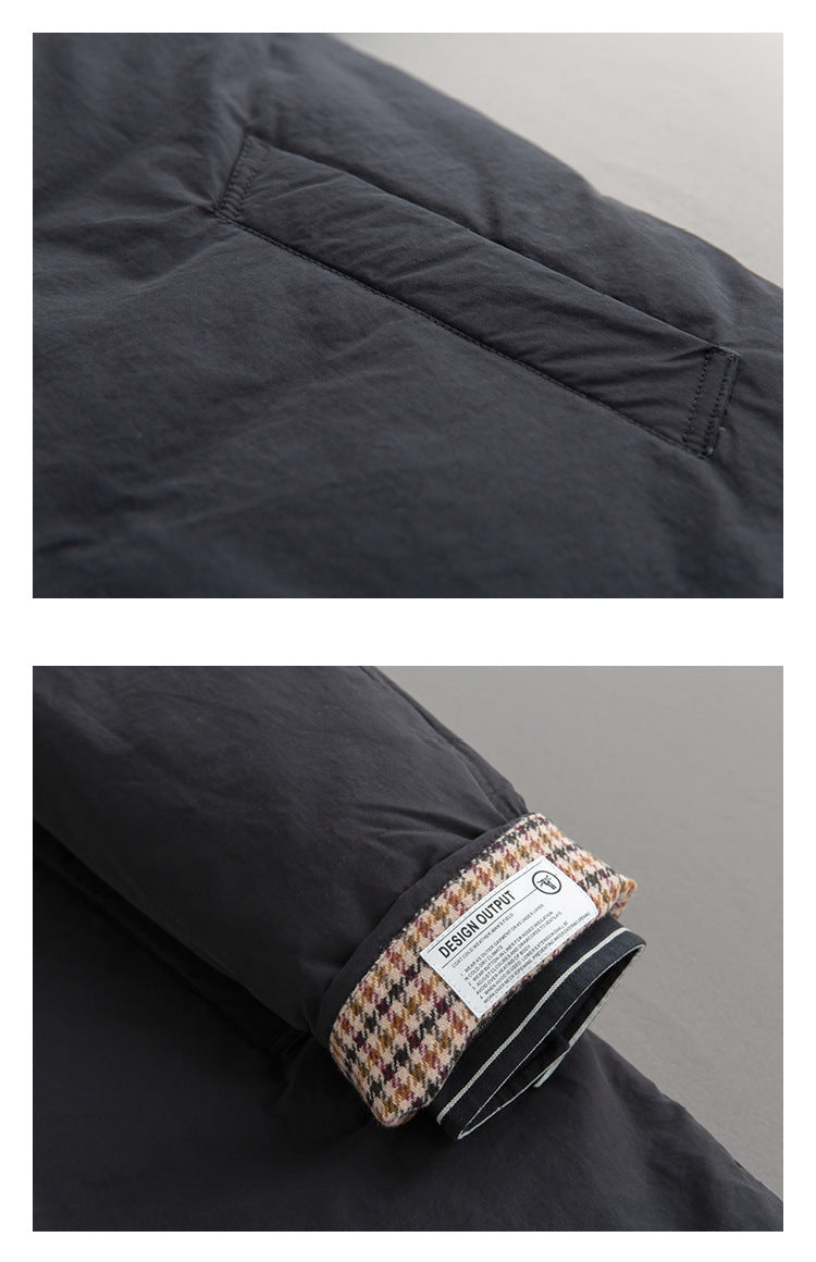The Kensington Plaid Down Coat