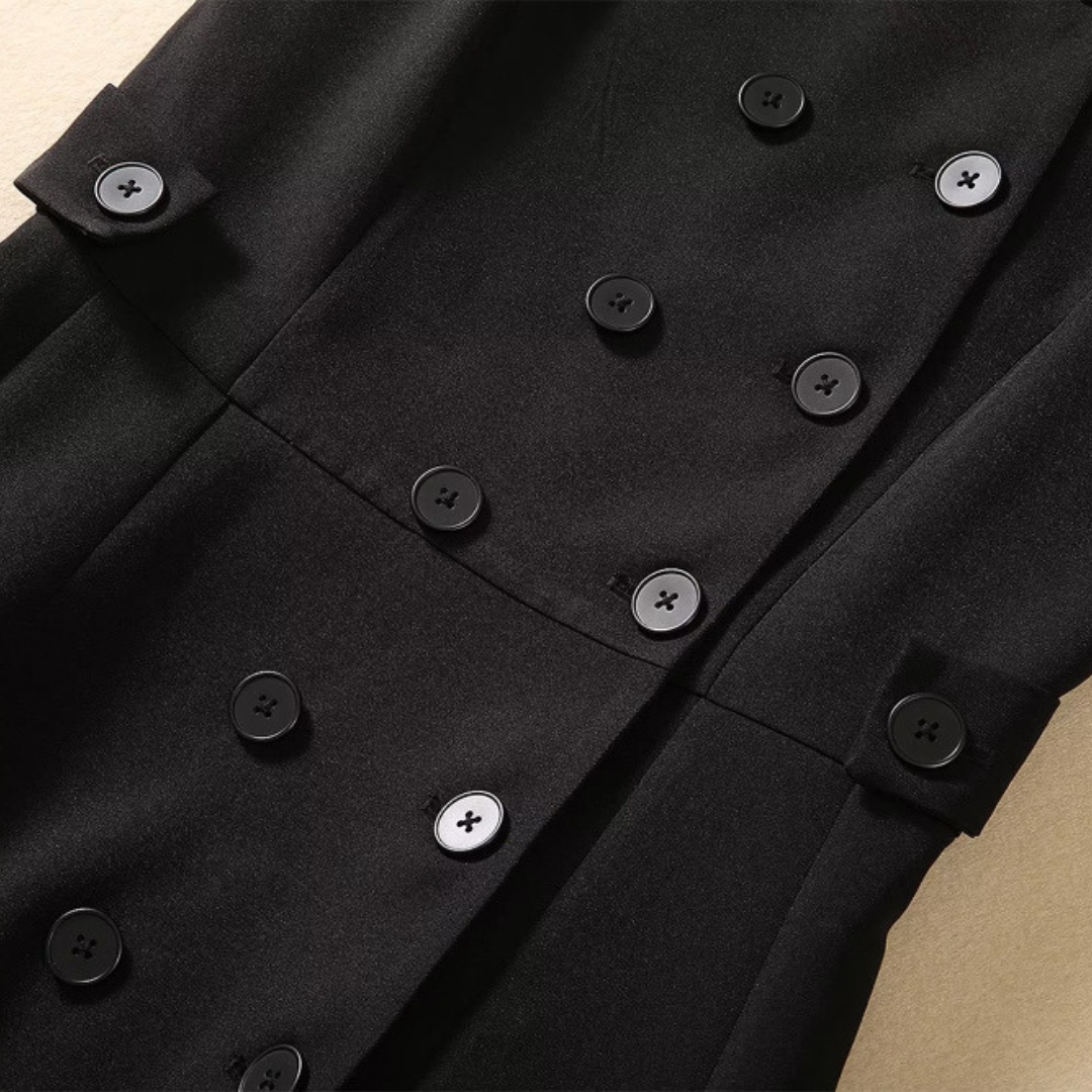 Aurelia Buttoned Elegance
