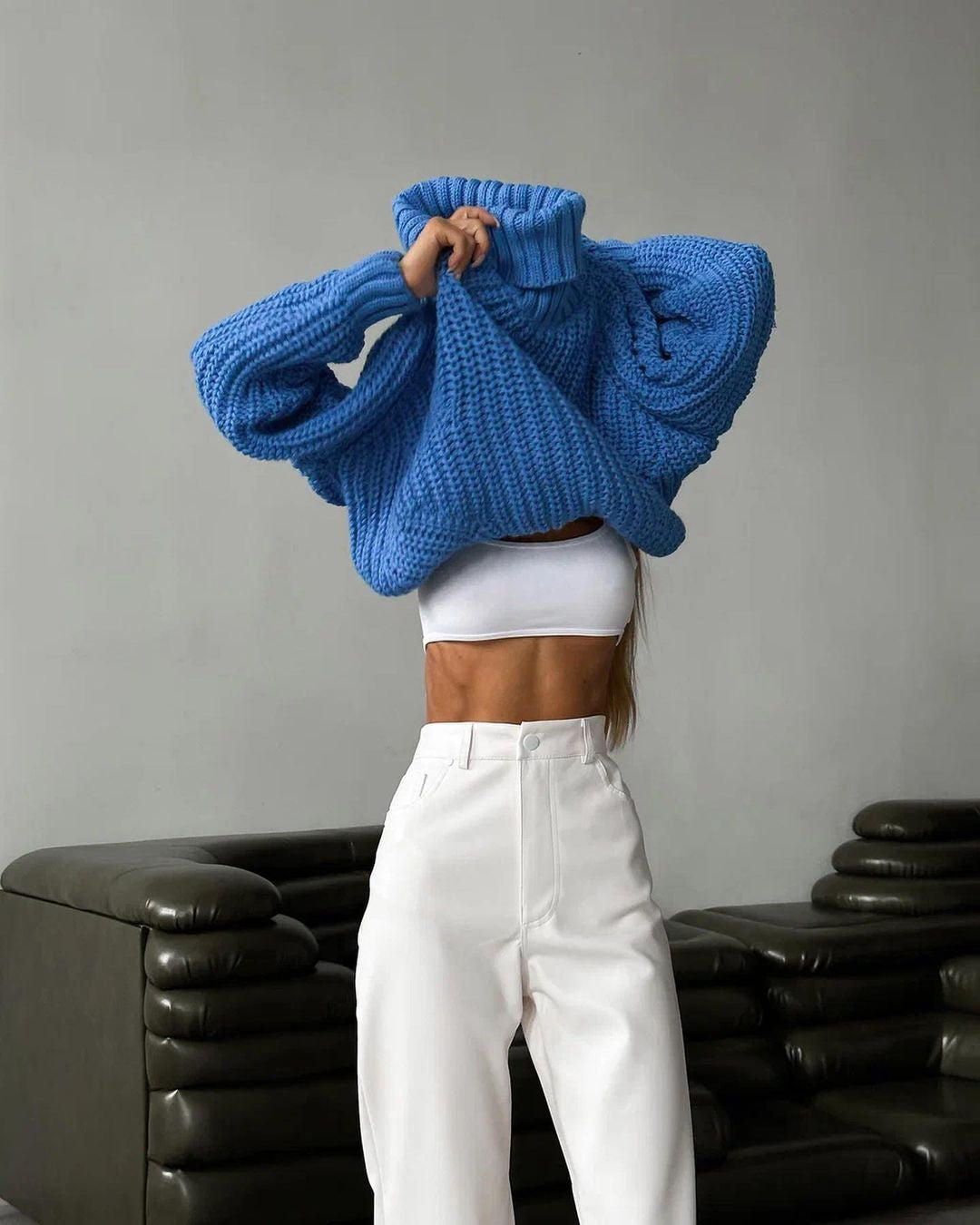 Sleek Knit Turtleneck