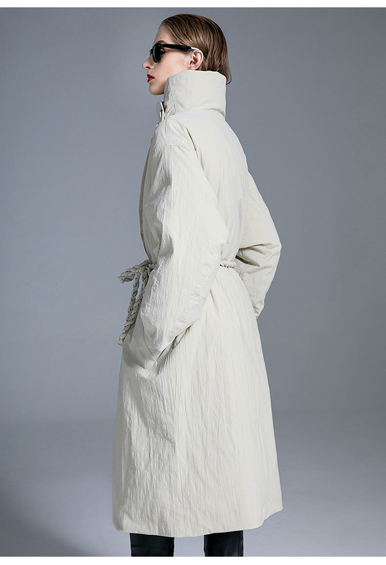Cascade Collar Coat