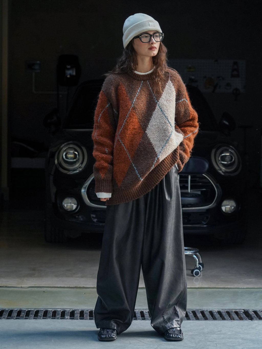 ColorBlend Plaid Pullover