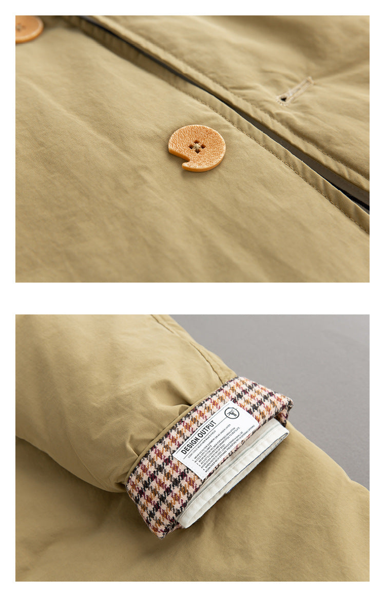 The Kensington Plaid Down Coat