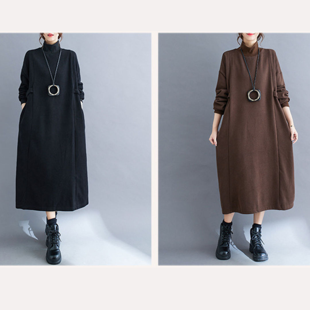 Arty Cotton Dress