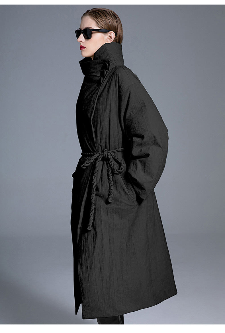 Cascade Collar Coat