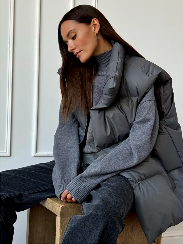 Echelon Asymmetrical Longline Vest