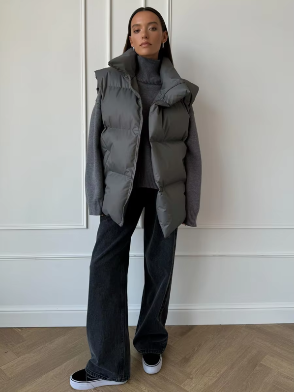 Echelon Asymmetrical Longline Vest