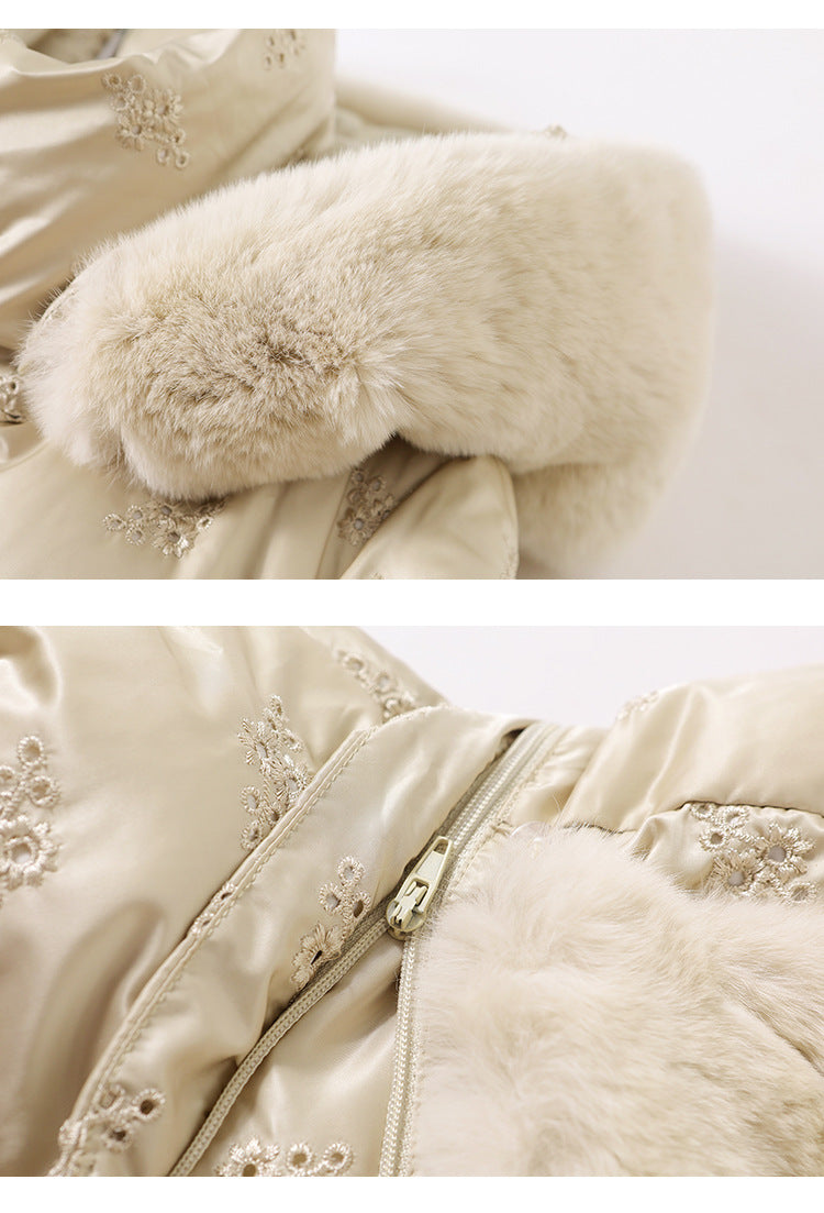 Luxe Haven Fur-Trimmed Jacket