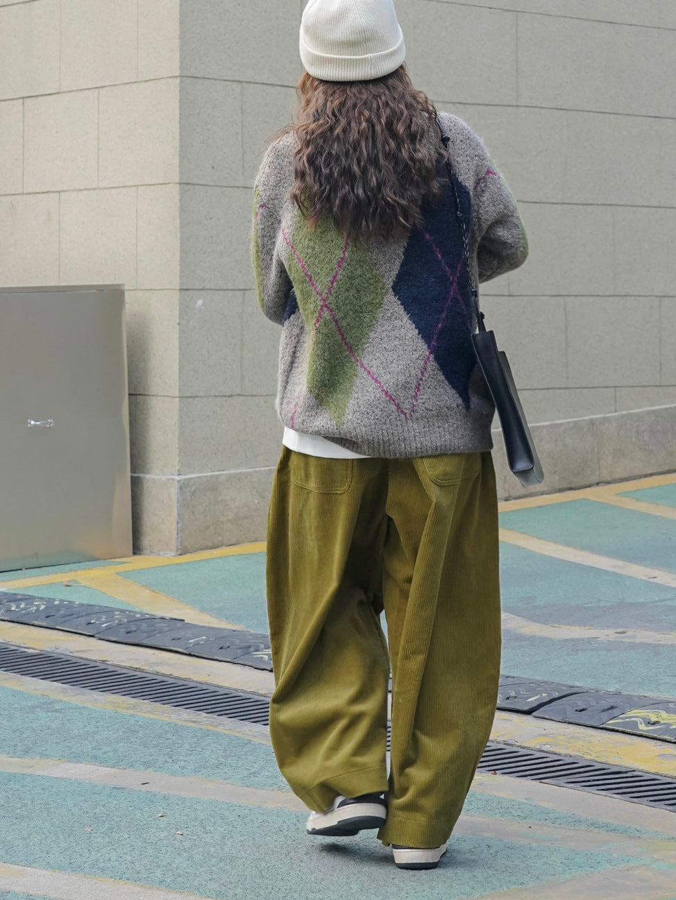 ColorBlend Plaid Pullover