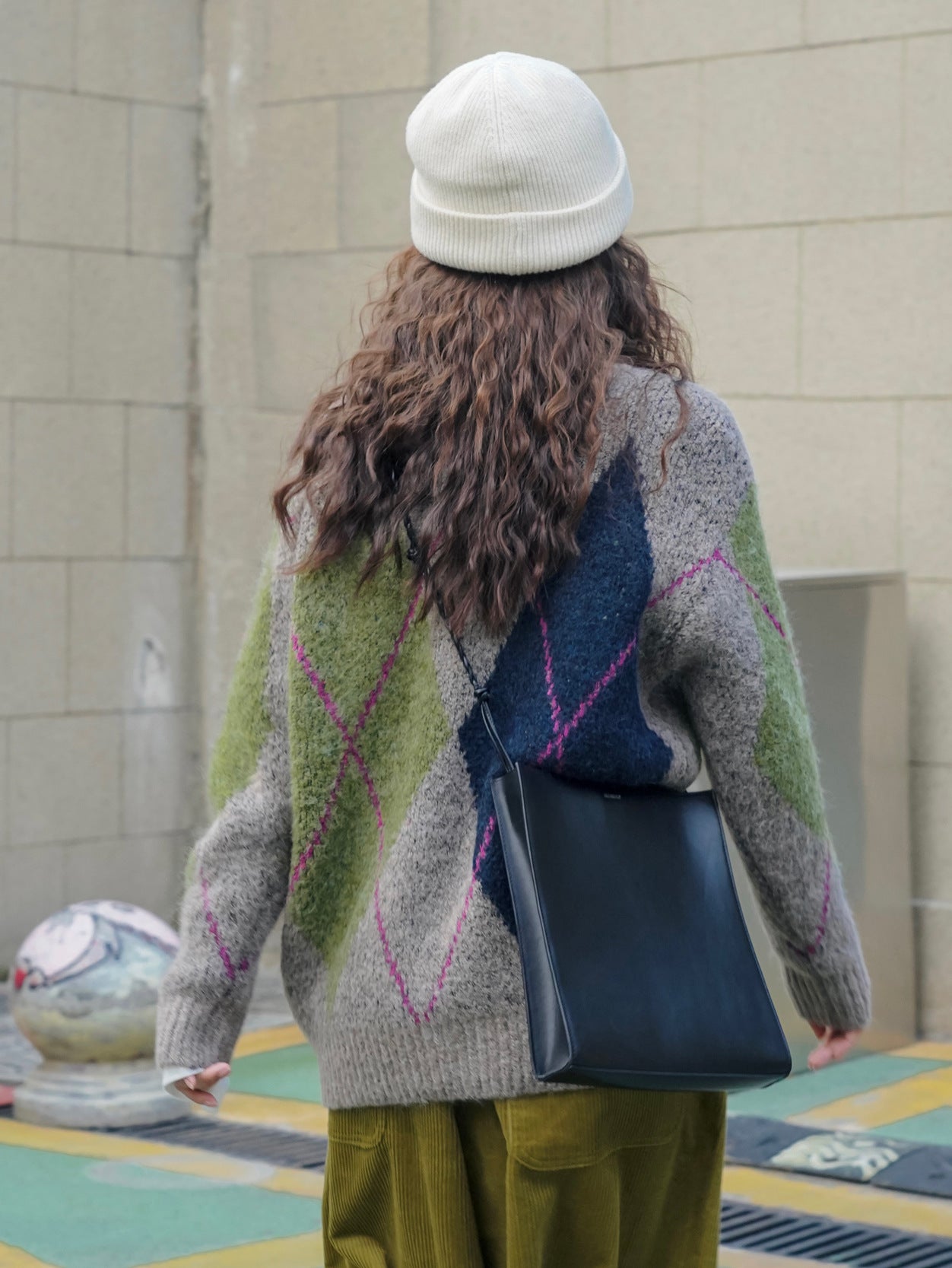 ColorBlend Plaid Pullover