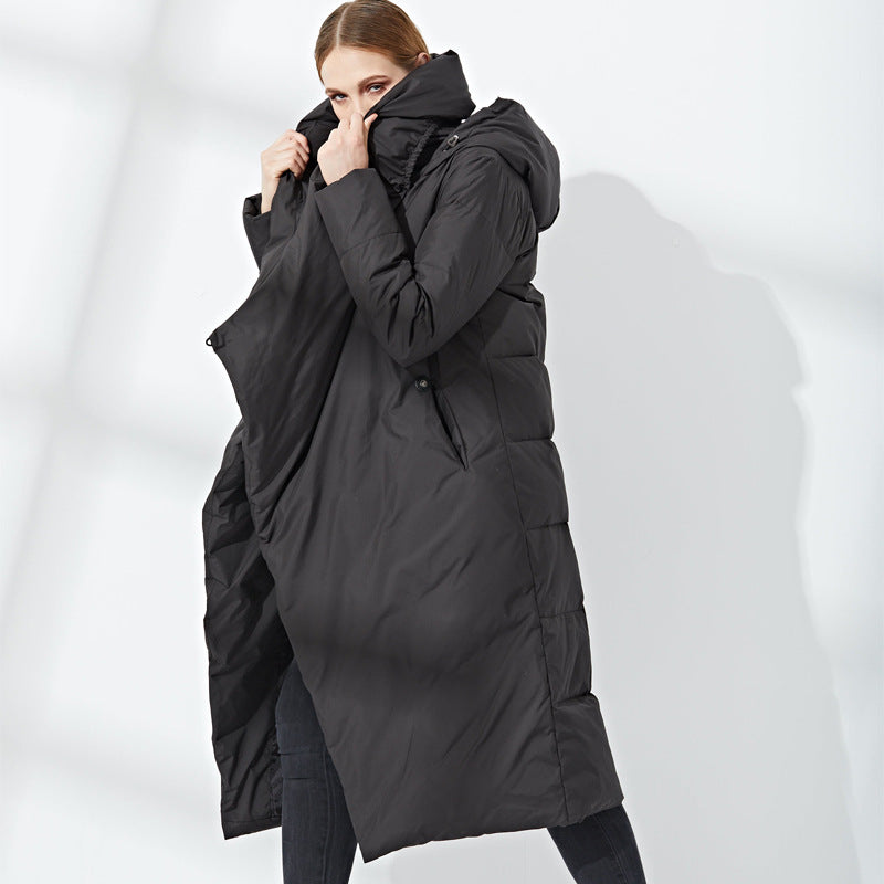 Avant-Garde Asymmetry Down Jacket