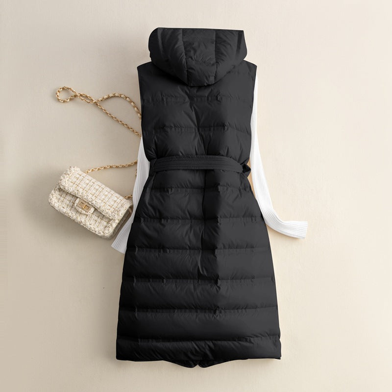Contrast Core Long Vest