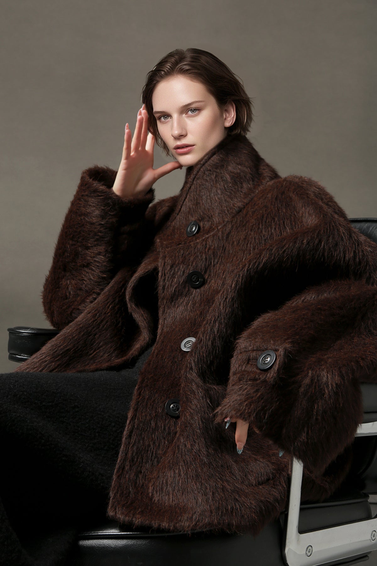 Alpaca Royale Oversized Coat