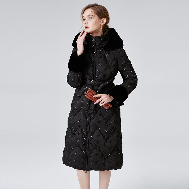 Luxe Haven Fur-Trimmed Jacket