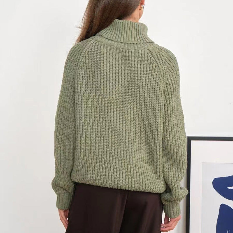 Classic Fit Turtleneck Sweater