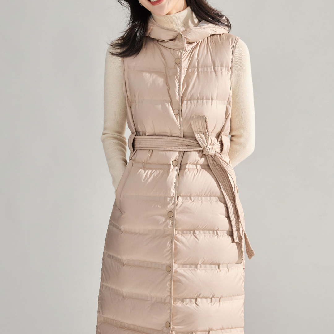 Contrast Core Long Vest