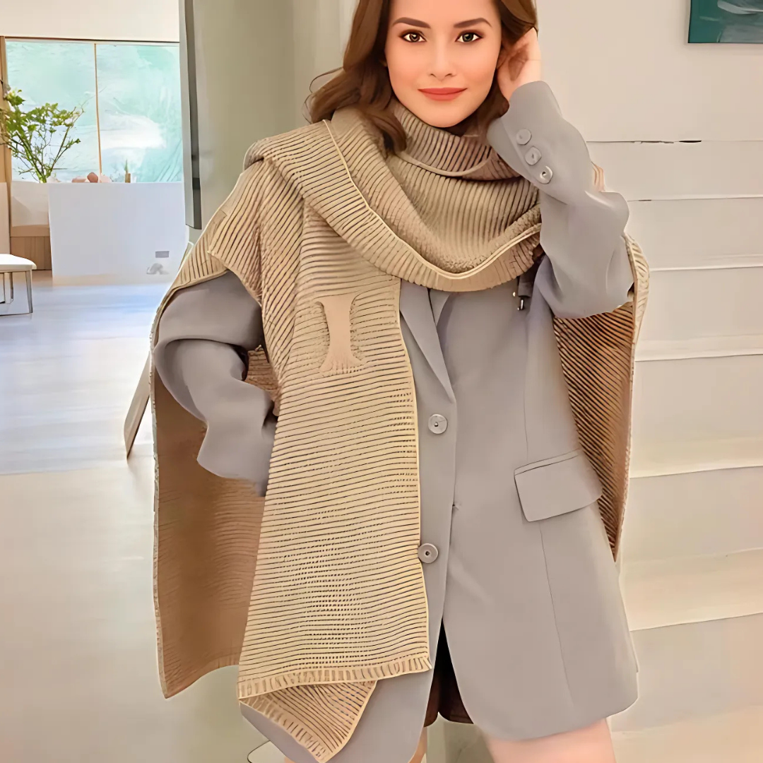 Flora Wrap Cape