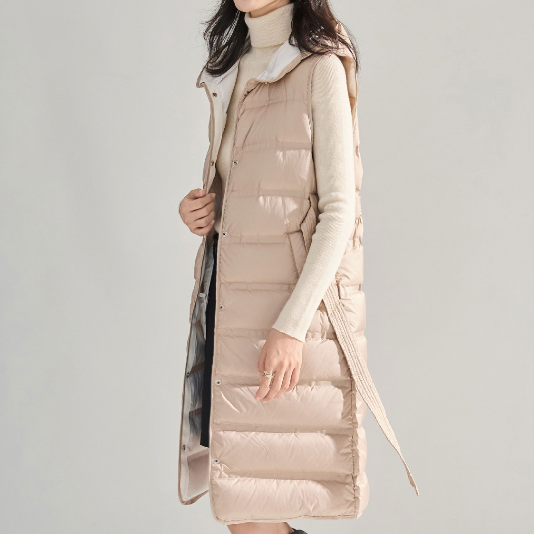 Contrast Core Long Vest