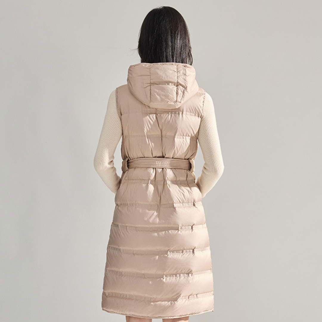 Contrast Core Long Vest