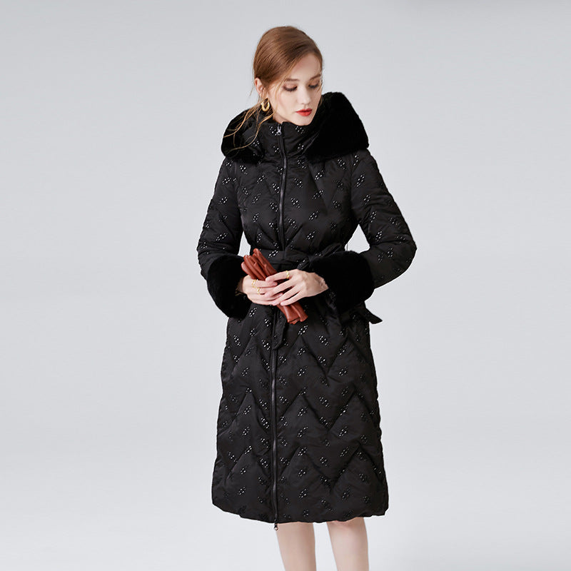 Luxe Haven Fur-Trimmed Jacket