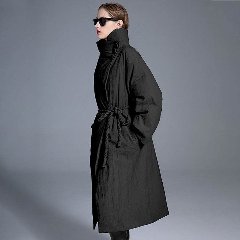Cascade Collar Coat