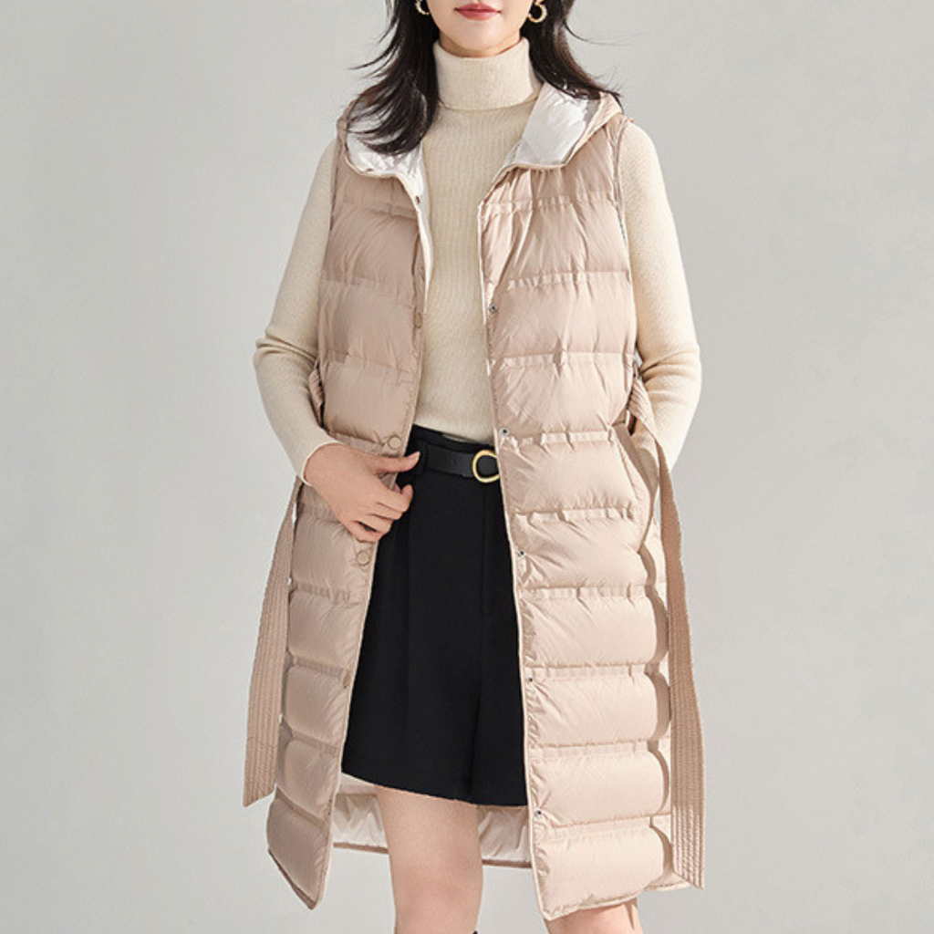 Contrast Core Long Vest