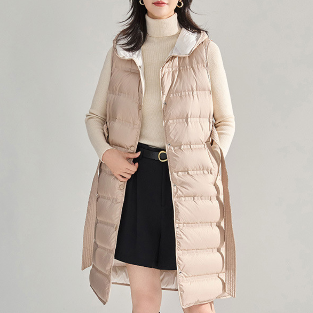Contrast Core Long Vest