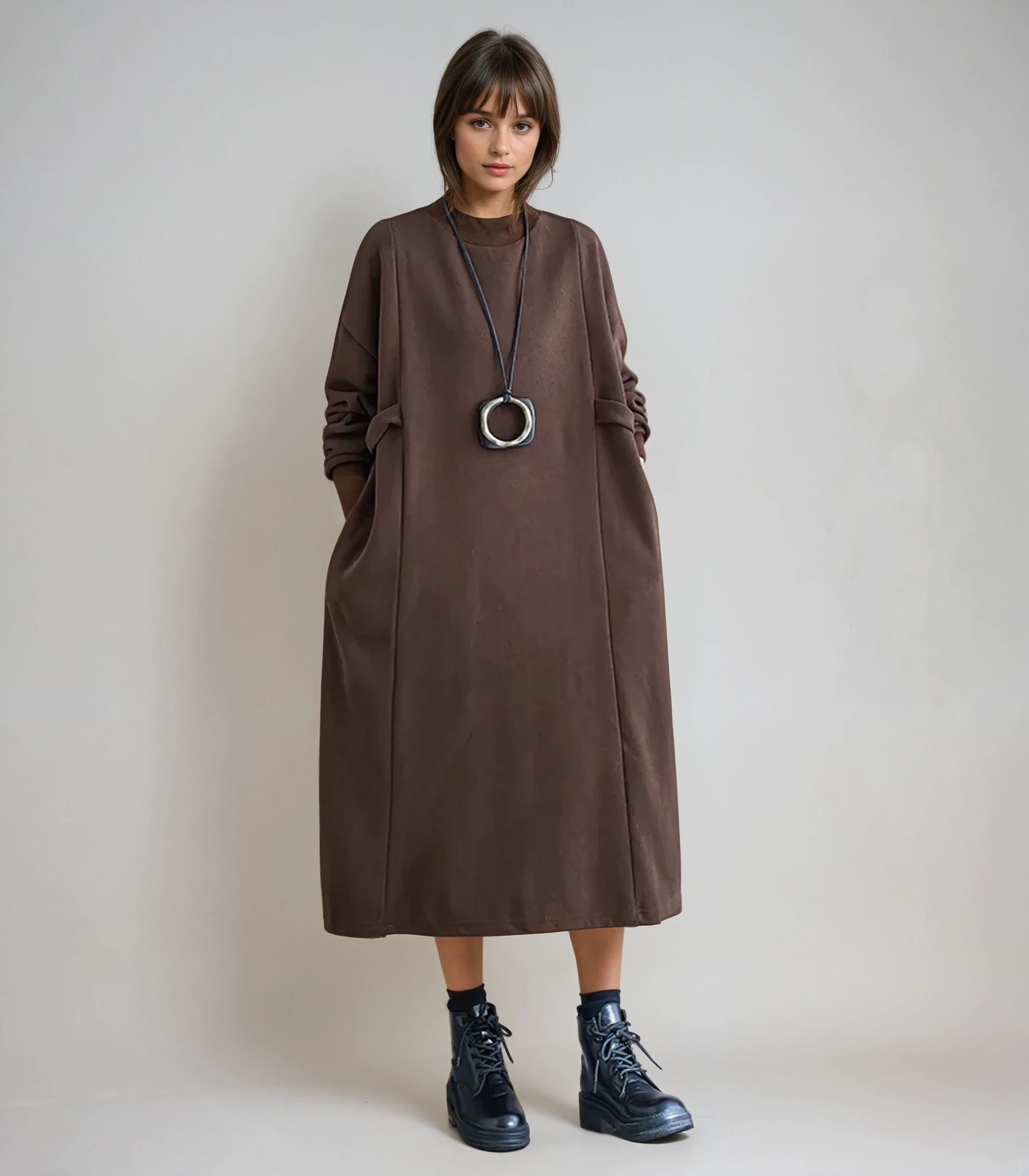 Arty Cotton Dress