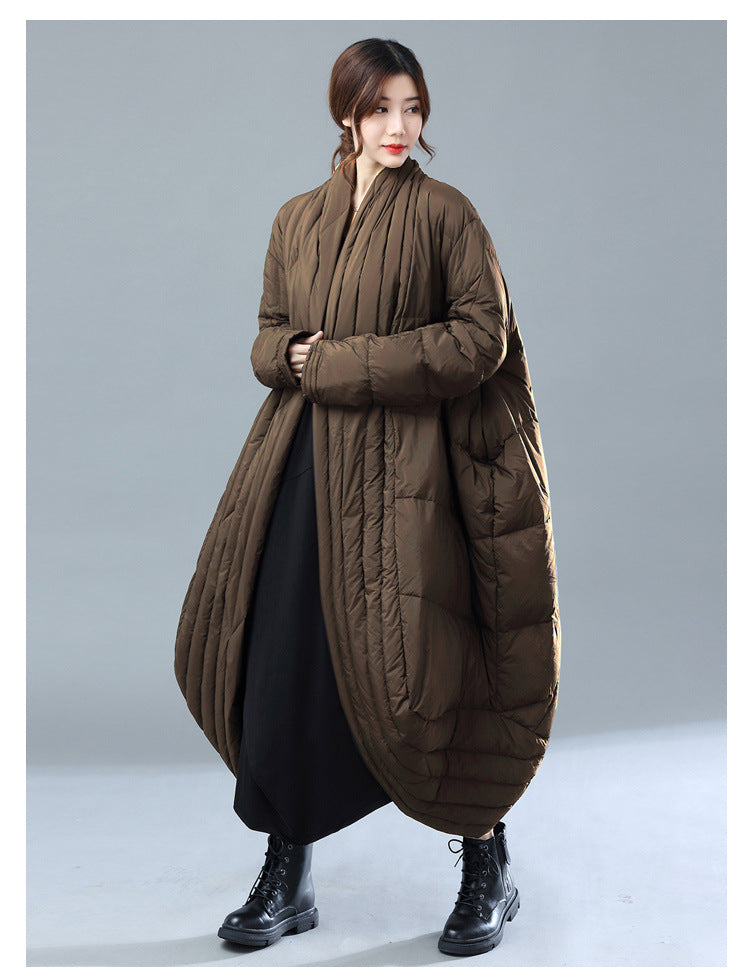 Korean-Flow Maxi Coat