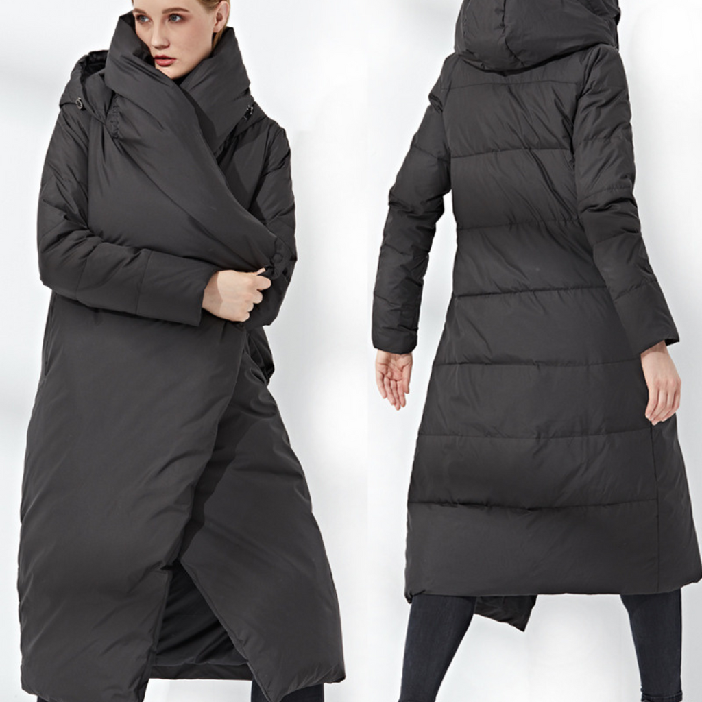 Avant-Garde Asymmetry Down Jacket