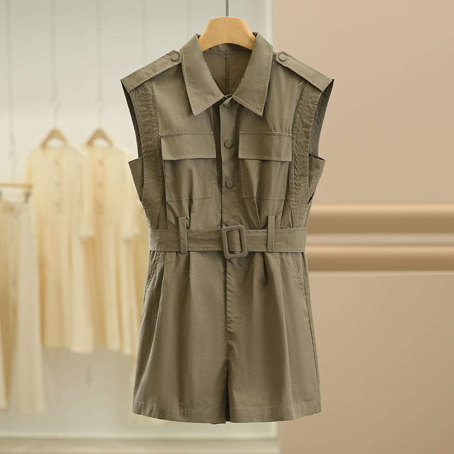 Sunset Stroll Cotton Playsuit
