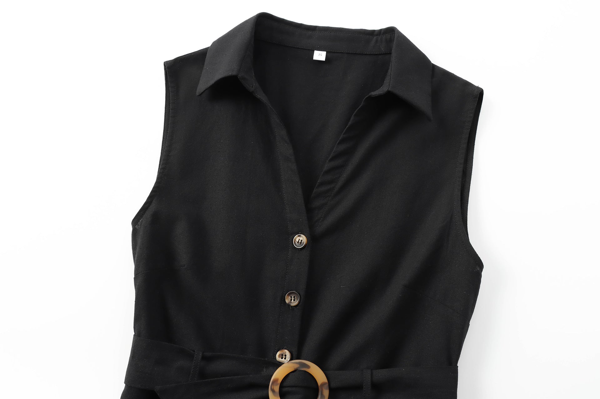The Loop & Tie Maxi Shirt Dress